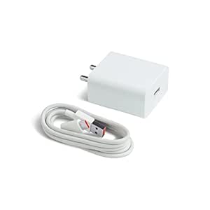 MI 33W SonicCharge 2.0 USB Charger for Cellular Phones - White