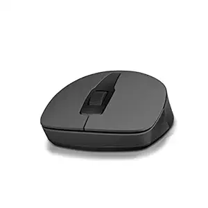 HP 150 Wireless USB Mouse with Ergonomic and ambidextrous Design, 1600 DPI Optical Tracking, 2.4 GHz Wireless connectivity, Dual-Function Scroll Wheel and 12 Month Long Battery Life. 3-Years Warranty.