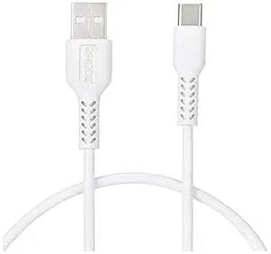 Amazon Brand - Solimo 3A Fast Charging Tough Type C USB Data Cable  – 1 Meter