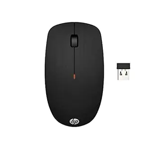 HP X200 Wireless Mouse with 2.4 GHz Wireless connectivity, Adjustable DPI up to 1600, ambidextrous Design, and 18-Month Long Battery Life. 3-Years Warranty (6VY95AA)