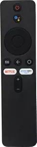 LRIPL Mi Remote Control with Netflix & Prime Video Button Compatible for Mi 4X LED Android Smart TV 4A Remote Control (32"/43") with Voice Command (Pairing Required)