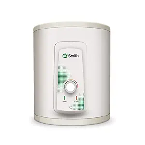 AO Smith HSE-VAS-X-015 Storage 15 Litre Vertical Water Heater (Geyser) White 4 Star