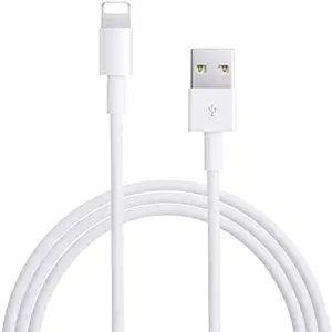 Syncwire LTG to USB Cable for Fast Charging Compatible with Phone 5/ 5C/ 5S/ 6/ 6S/ 7/8/ X/XR/XS Max/ 11/12/ 13 Series and Pad Air/Mini, Pod & Other Devices (1.1 Meter, White)