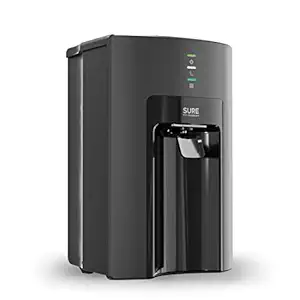 Sure From Aquaguard Delight NXT RO+UV+UF+Taste Adjuster(MTDS),6L water purifier,8 stages purification,Suitable for borewell,tanker,municipal water(Black) from Eureka Forbes