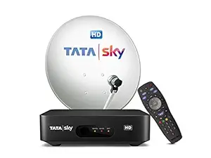 TATA SKY HD Connection with 1 month basic package and free installation