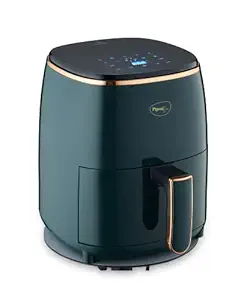 Pigeon Healthifry Digital Air Fryer, 360° High Speed Air Circulation Technology 1200 W with Non-Stick 4.2 L Basket - Green