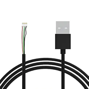 LS LAPSTER Quality Assured USB 2.0 morpho cable, morpho device cable for Mso 1300 E3/E2/E Biometric Finger Print Scanner morpho USB cable (Black)
