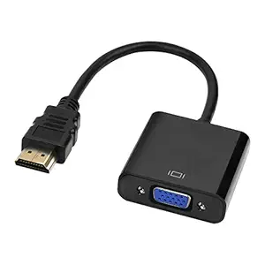 tizum HDMI to VGA Adapter Cable 1080P for Projector, Computer, Laptop, TV, Projectors & TV