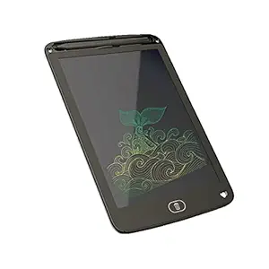 Portronics Ruffpad 8.5M Multicolor LCD Writing Pad with Screen 21.5cm (8.5-inch) for Drawing, Playing, Handwriting Gifts for Kids & Adults, India's first notepad to save and share your child's first creatives via Ruffpad app on your Smartphone(Black)