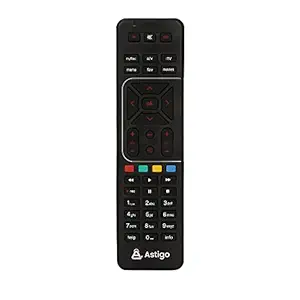 Astigo Compatible Remote for Airtel Digital Set Top Box (Pairing Required with TV Remote)
