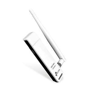 TP-Link Nano USB WiFi Dongle 150Mbps High Gain Wireless Network Wi-Fi Adapter for PC Desktop and Laptops, Supports Windows 10/8.1/8/7/XP, Linux, Mac OS X (TL-WN722N)