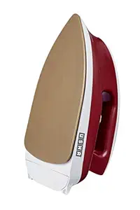 Usha Goliath GO1200WG Heavy Weight 1200-Watt Dry Iron, 1.8 Kg(Red)