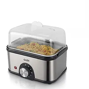 Glen 3 in 1 Electric Multi Cooker - Steam, Cook & Egg Boiler with 350 W (SA 3035MC) - 350 Watts
