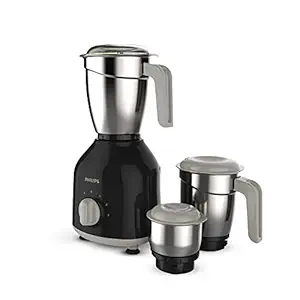 Philips HL7756/00 Mixer Grinder, 750W, 3 Jars (Black)