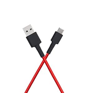 MI Braided USB Type-C Cable for Charging Adapter (Red)