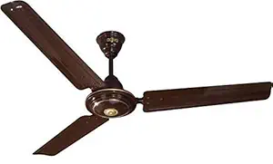 ACTIVA 1200 MM HIGH SPEED 390 RPM BEE APPROVED 5 STAR RATED APSRA CEILING FAN BROWN 2 Years Warranty