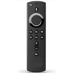 Electvision Remote Control Compatible with Amazon Fire tv Stick (Pairing Manual Will be Back Side Remote Control)(P)