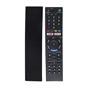 7SEVEN® Compatible for Sony Bravia LCD LED UHD OLED QLED 4K Ultra HD TV remote control with YouTube and NETFLIX Hotkeys. Universal Replacement for Original Sony Smart Android tv Remote Control