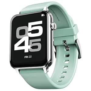 boAt Wave Call Smart Watch, Smart Talk with Advanced Dedicated Bluetooth Calling Chip, 1.69” HD Display with 550 NITS & 70% Color Gamut, 150+ Watch Faces, Multi-Sport Modes,HR,SpO2(Caribbean Green)