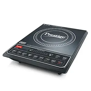 Prestige PIC 16.0+ 1900W Induction Cooktop with Soft Touch Push Buttons (Black)