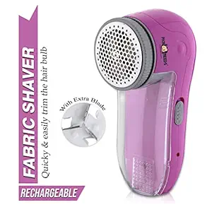 Pick Ur Needs® Lint Remover for Clothes High Range Rechargeable Lint Shaver for All Types of Clothes, Fabrics, Blanket with 1 Extra Blade Multicolor (Rechargeable)