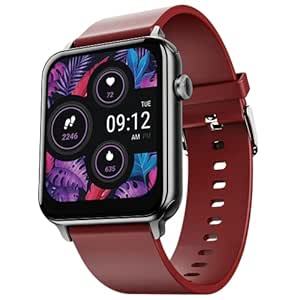 boAt Wave Lite Smartwatch with 1.69 Inches(4.29cm) HD Display, Heart Rate & SpO2 Level Monitor, Multiple Watch Faces, Activity Tracker, Multiple Sports Modes & IP68 (Scarlet Red)