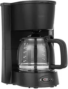 Amazon Basics 650 Watt Drip Coffee Maker with Borosilicate Carafe