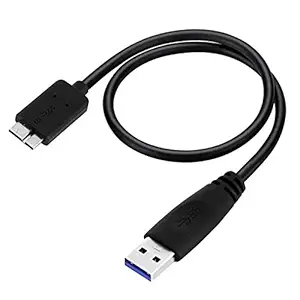 Storite High Speed Micro USB 3.0 Cable A to Micro B for External & Desktop Hard Drives 45cm