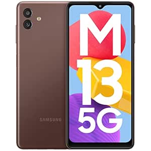 Samsung Galaxy M13 5G (Stardust Brown, 6GB, 128GB Storage) | 5000mAh Battery | Upto 12GB RAM with RAM Plus