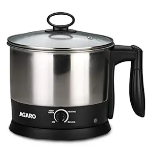 AGARO Esteem Multi Kettle 1.2 Litre, 600W with 3 Heating Modes & Rapid Boil Technology