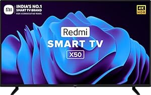 Redmi 126 cm (50 inches) 4K Ultra HD Android Smart LED TV X50 | L50M6-RA (Black)