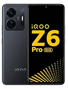 iQOO Z6 Pro 5G by vivo (Phantom Dusk, 8GB RAM, 128GB Storage) | Snapdragon 778G 5G | 66W FlashCharge | 1300 nits Peak Brightness | HDR10+