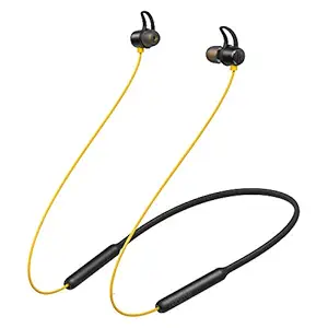 realme Buds Wireless in Ear Bluetooth Earphones with mic, 11.2mm Bass Boost Driver, Magnetic Fast Pair, Fast Charging and 12 Hrs Playtime (Yellow)
