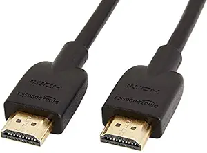 Amazon Basics High-Speed HDMI Cable, 6 Feet (2-Pack),Black