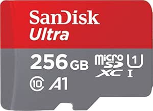 SanDisk Ultra® microSDXC™ UHS-I Card, 256GB, 150MB/s R, 10 Y Warranty, for Smartphones