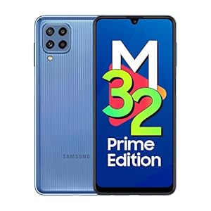 Samsung Galaxy M32 Prime Edition (Light Blue, 4GB RAM, 64GB)