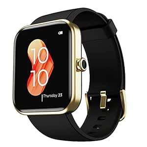 boAt Xtend Smartwatch with Alexa Built-in, 1.69” HD Display, Multiple Watch Faces, Stress Monitor, Heart & SpO2 Monitoring, 14 Sports Modes, Sleep Monitor, 5 ATM & 7 Days Battery(Pitch Black)