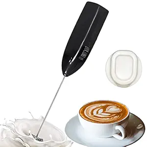 WIDEWINGS Electric Handheld Milk Wand Mixer Frother for Latte Coffee Hot Milk, Milk Frother for Coffee, Egg Beater, Hand Blender, Coffee Beater with Stand