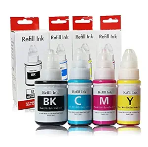 RC PRINT GI 790 Ink Refill for Canon G1000, G1010, G1100, G2000, G2002, G2010, G2012, G2100, G3000, G3010, G3012, G3100, G4000, G4010