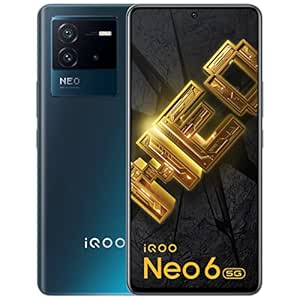iQOO Neo 6 5G (Dark Nova, 8GB RAM, 128GB Storage) | Snapdragon® 870 5G | 80W FlashCharge