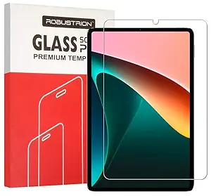 Robustrion Anti-Scratch & Smudge Proof Tempered Glass Screen Protector for Xiaomi Mi Pad 5 11 inch