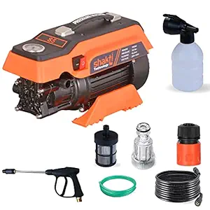 Shakti Technology S5 High Pressure Car Washer Machine 1900 Watts and Pressure 125 Bar with 10 Meter Hose Pipe