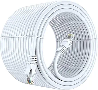 FEDUS Cat6 Ethernet Cable, 10 Meter High Speed 550MHZ / 10 Gigabit Speed UTP LAN Cable, Network Cable Internet Cable RJ45 Cable LAN Wire, Patch Computer Cord Gigabit Category 6 Wires for Modem, Router