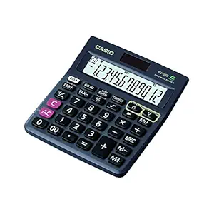 Casio MJ-120D 150 Steps Check and Correct Desktop Calculator with Tax Keys, Black